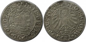 Europäische Münzen und Medaillen, Polen / Poland. POLEN KÖNIGREICH. Sigismund I (1506-1548). Groschen 1532. Vorzüglich, Selten in dieser Erhaltung