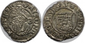 Europäische Münzen und Medaillen, Ungarn / Hungary. Maria mit Kind. 1 Denar 1585?. Silber. Sehr schön-vorzüglich