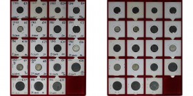 Europäische Münzen und Medaillen, Lots und Samllungen. Niederlande / Netherlands. Lot von 19 münzen (1941-1944). 1х1 Cent 1942, 2х1 Cent 1943, 1х1 Cen...