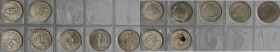 Weltmünzen und Medaillen, Kuba / Cuba, Lots und Sammlungen. 7 x 5 Pesos (1981-1982). Stempelglanz. Set 7 Stück. Einzeln in Münzhüllen verschweißt