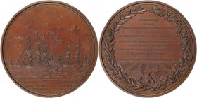 Weltmünzen und Medaillen , Vereinigte Staaten / USA / United States. Medal 1854. 497g. 102mm. Stempelglanz