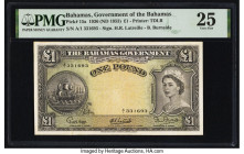Bahamas Bahamas Government 1 Pound 1936 (ND 1953) Pick 15a PMG Very Fine 25. 

HID09801242017

© 2022 Heritage Auctions | All Rights Reserved
