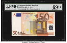 European Union Central Bank, Belgium 50 Euro 2002 Pick 11z PMG Superb Gem Unc 69 EPQ S. 

HID09801242017

© 2022 Heritage Auctions | All Rights Reserv...