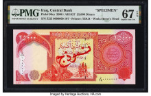 Iraq Central Bank of Iraq 25,000 Dinars 2006 / AH1427 Pick 96cs Specimen PMG Superb Gem Unc 67 EPQ. 

HID09801242017

© 2022 Heritage Auctions | All R...