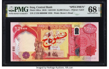 Iraq Central Bank of Iraq 25,000 Dinars 2018 / AH1440 Pick 102cs Specimen PMG Superb Gem Unc 68 EPQ. 

HID09801242017

© 2022 Heritage Auctions | All ...