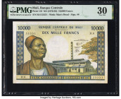 Mali Banque Centrale du Mali 10,000 Francs ND (1970-84) Pick 15f PMG Very Fine 30. A minor restoration is noted. 

HID09801242017

© 2022 Heritage Auc...