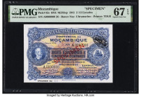 Mozambique Banco Nacional Ultramarino 2 1/2 Escudos 1.9.1941 Pick 82s Specimen PMG Superb Gem Unc 67 EPQ. 

HID09801242017

© 2022 Heritage Auctions |...