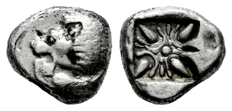 Ionia. Miletos. Diobol. 520-450 BC. (SNG Kayhan-476/81). (Sng Keckman-273). Anv....