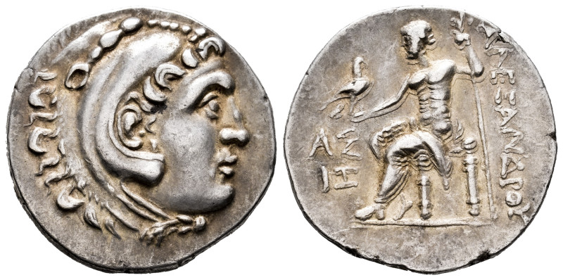 Kingdom of Macedon. Alexander III, "The Great". Tetradrachm. 195-194 BC. Aspendo...