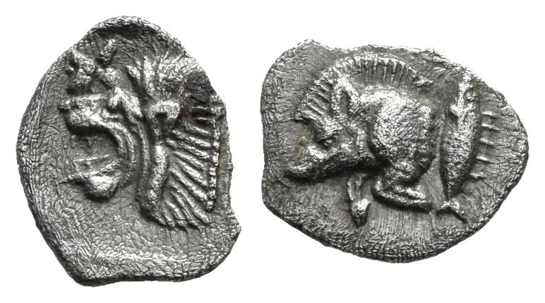 Mysia. Kyzikos. Hemiobol. 450-400 BC. (Von Fritze-II 14). (Sng Bnf-375). (Klein-...