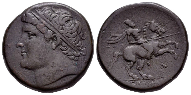 Sicily. Syracuse. AE 27. 230-215 BC. Time of Hieron II. (CNS-195). (Hgc-2, 1548)...
