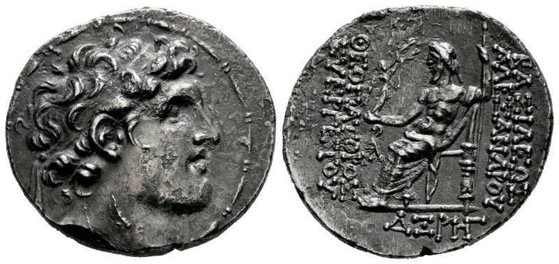Seleukid Kingdom. Alexander I Balas. Tetradrachm. Date SE 164 = 149/8 BC. Antioc...