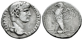 Nero. Seleucis and Pieria. Tetradrachm. RY 6 = 59/60 AD. Antioch. (Prieur-80). (McAlee-256). (RPC-4180). Anv.: NEPΩNOΣ ΚΑΙΣΑΡOΣ ΣΕΒΑΣΤΟΣ, laureate bus...