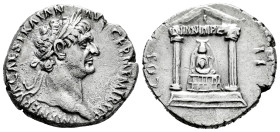 Trajan. Cistophorus. 98 AD. Uncertain mint in Asia Minor. (Ric-720). (RPC-1310). Anv.: IMP CAЄS NЄRVA TRAIAN AVG GЄRM P M TR P P P, laureate bust righ...