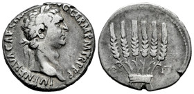 Trajan. Cistophorus. January/February 98 AD. Uncertain mint in Asia Minor. (Ric-715). (Rpc-III 1309). (Rsc-50). Anv.: IMP NERVA CAES TRAIAN AVG GERM P...