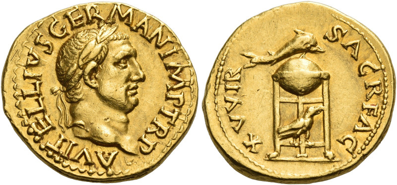 Vitellius, April –December 69
Aureus late April 69-December 69, AV 7.32 g. A VI...