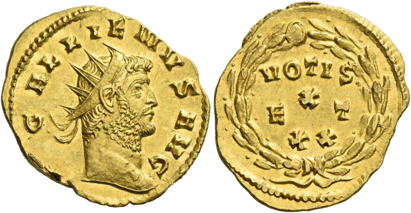 Gallienus, 253 – 268
Heavy aureus, Mediolanum circa 262, AV 3.83 g. GALLIENVS A...
