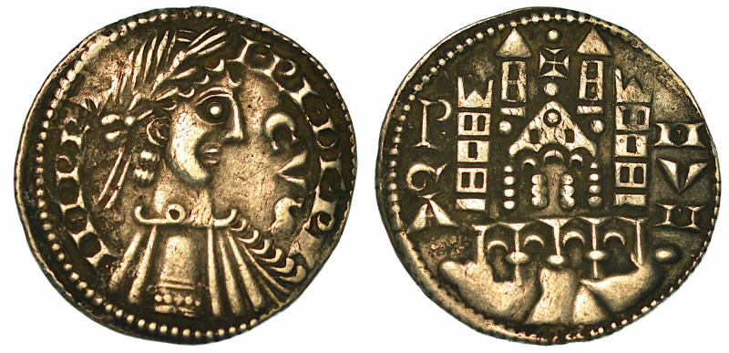 BERGAMO. COMUNE, A NOME DI FEDERICO II, 1194-1250. Grosso da 6 denari, anni 1260...