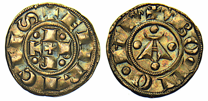 BOLOGNA. REPUBBLICA, A NOME DI ENRICO VI IMPERATORE, 1191-1336. Bolognino.

I ...