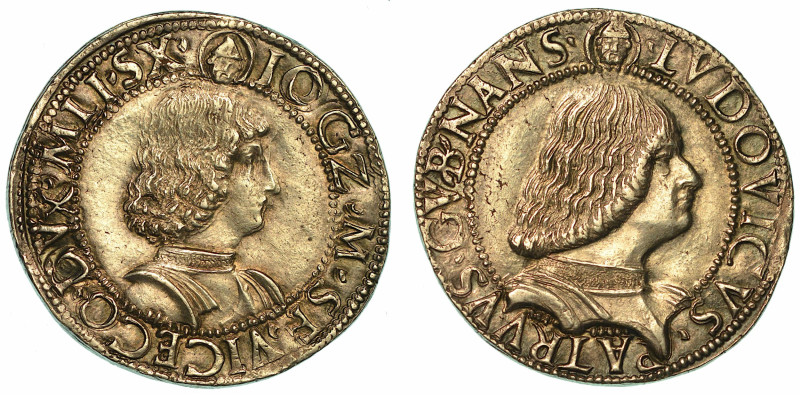 MILANO. GIAN GALEAZZO MARIA SFORZA. REGGENZA DI LUDOVICO MARIA SFORZA, 1480-1494...