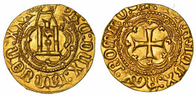 GENOVA. DOGI A VITA E DOMINAZIONI STRANIERE, 1339-1528. BATTISTA DI CAMPOFREGOSO DOGE XXX, 1478-1483. Ducato.

(anello) B : C : DUX : IANUEN : XXX (...