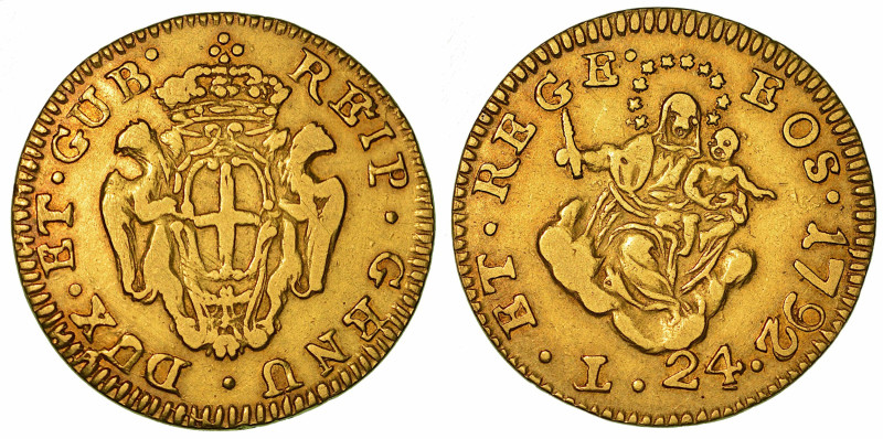 GENOVA. DOGI BIENNALI E GOVERNATORI DELLA REPUBBLICA, 1528-1797. SERIE DELLA III...