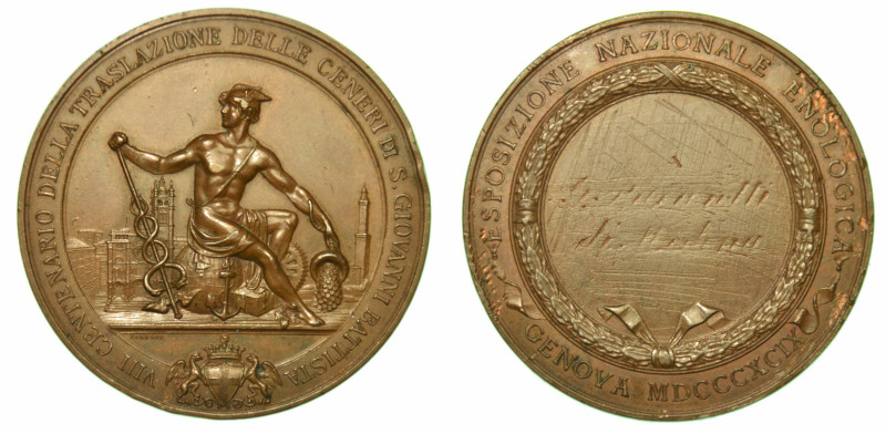GENOVA. VIII Centenario della traslazione delle ceneri di S. Giovanni Battista. ...