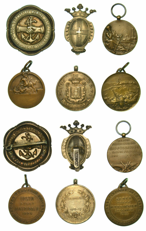 LIGURIA. Lotto di sei distintivi.

Un distintivo comunale di Novi agosto 1901 ...