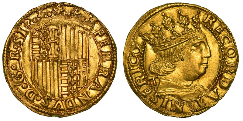 NAPOLI. FERDINANDO I D'ARAGONA, 1458-1494. Ducato. Emissioni dal 1458 al 1462.
...
