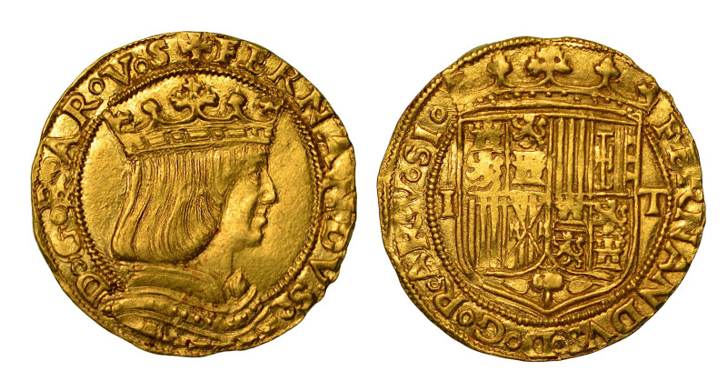 NAPOLI. FERDINANDO IL CATTOLICO, 1504-1516. Ducato.

+ FERNANDVS – D G R AR V ...