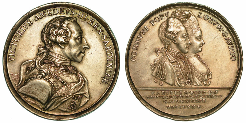 REGNO DI SARDEGNA. VITTORIO AMEDEO III DI SAVOIA, 1773-1796. Medaglia in argento...