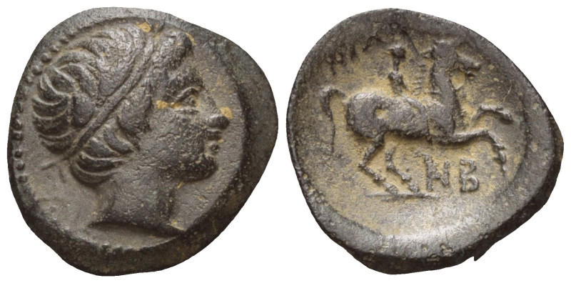 GRIECHENLAND, MAKEDONIEN. Philipp II., 359-336 v.Chr., AE 18, MzSt. Mallus. Kopf...