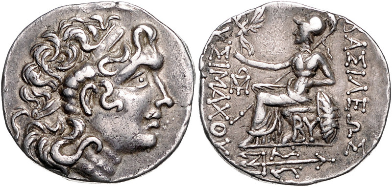 GRIECHENLAND, THRAKIEN. Lysimachos, 323-281 v.Chr., AR Tetradrachme (250-1.Jh.v....