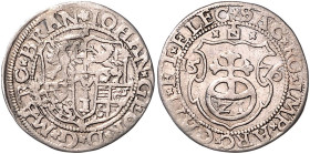 BRANDENBURG-PREUSSEN, Johann Georg, 1571-1598, Groschen 1576, Berlin. 1,97g.
ss
Neum.7.10; Bahrf.478