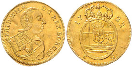 BRANDENBURG-PREUSSEN, Friedrich Wilhelm I. der Soldatenkönig, 1713-1740, Dukat 1722 CG, Königsberg. 3,43g.
GOLD, ss-vz
Frbg.2348; v.Schr.119