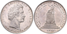 BAYERN, Ludwig I., 1825-1848, Geschichtstaler 1835.
Rs.kl.Kr., vz
AKS 136; T.69; Dav.577