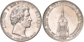 BAYERN, Ludwig I., 1825-1848, Geschichtstaler 1836. Otto-Kapelle.
f.st
AKS 138; T.71; Dav.579