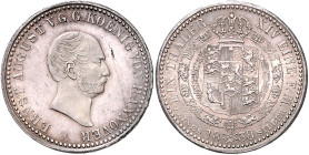 HANNOVER, Ernst August, 1837-1851, Taler 1838 A.
kl.Kr., vz/st
AKS 99; T.156; Dav.666