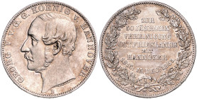 HANNOVER, Georg V., 1851-1866, Vereinstaler 1865 B. Ostfriesland.
f.st
AKS 161; T.177; Dav.685