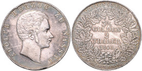 NASSAU, Adolph, 1839-1866, Doppeltaler 1840.
ss/vz
AKS 58; T.231; Dav.744