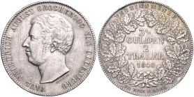 OLDENBURG, Paul Friedrich August, 1829-1853, Doppeltaler 1840.
selten, ss
AKS 8; T.239; Dav.751