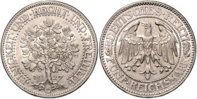 WEIMARER REPUBLIK, 1919-1933, 5 Reichsmark 1927 G. Eichbaum.
st
J.331