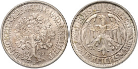 WEIMARER REPUBLIK, 1919-1933, 5 Reichsmark 1932 D. Eichbaum.
f.vz
J.331