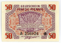 ALLIIERTE BESETZUNG, Französische Besatzungszone, 1947, Rheinland-Pfalz, Landesregierung. 50 Pfennig 15.10.1947.
I
Ros.213; Grab.FBZ-6