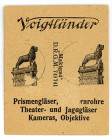 BRIEFMARKENNOTGELD, Braunschweig, Voigtländer. Karton sämisch, ohne Marke.
I
Ti.870.15