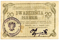 OST-, WESTPREUSSEN, POSEN UND GRENZMARK, Smigiel, Gemeinde. 20 Marek 10.11.1919.
III
Pod.210B.6