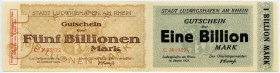 PFALZ, Ludwigshafen, Stadt. 1, 5 Billion Mark 10.10.1923.
I
Ke.3328g