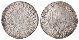 Holy Roman Empire. Austrian Nederlands, Brabant, Albert & Isabella 1612-1621. Patagon, ND, Antwerpen mint 27.91g (KM35).

Attractive details, minor fl...