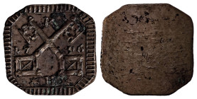 German States. Regensburg (Free City), 1245-1803. Heller, 1796, 0.60g (KM470).

Attractive brown patina, some deposits and very strong details. Good v...