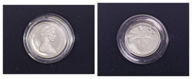 Great Britain. Elizabeth II, 1952-2022. Pound, 1984, Scottish Thistle, Silver Piedfort, 19.00g (KM P4).

Proof in box with CoA.